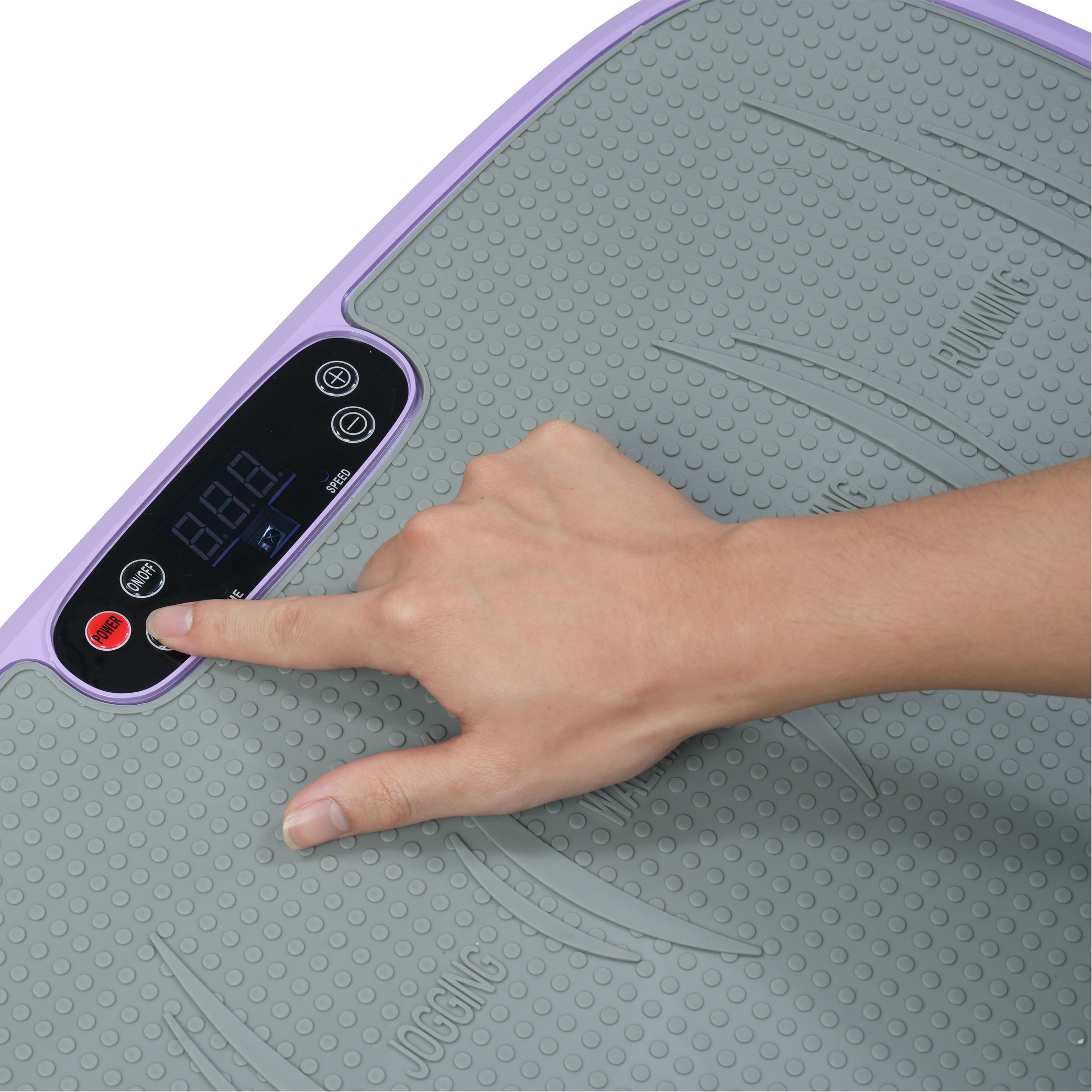 Vibration Plate Fitness Platform, Whole Body Exercise Machine For Lymphatic Drainage, Shaking Workout Board With 120 Speed Levels, Fat Burner And Weight Loss Equipment For Men And Women._voghion.com